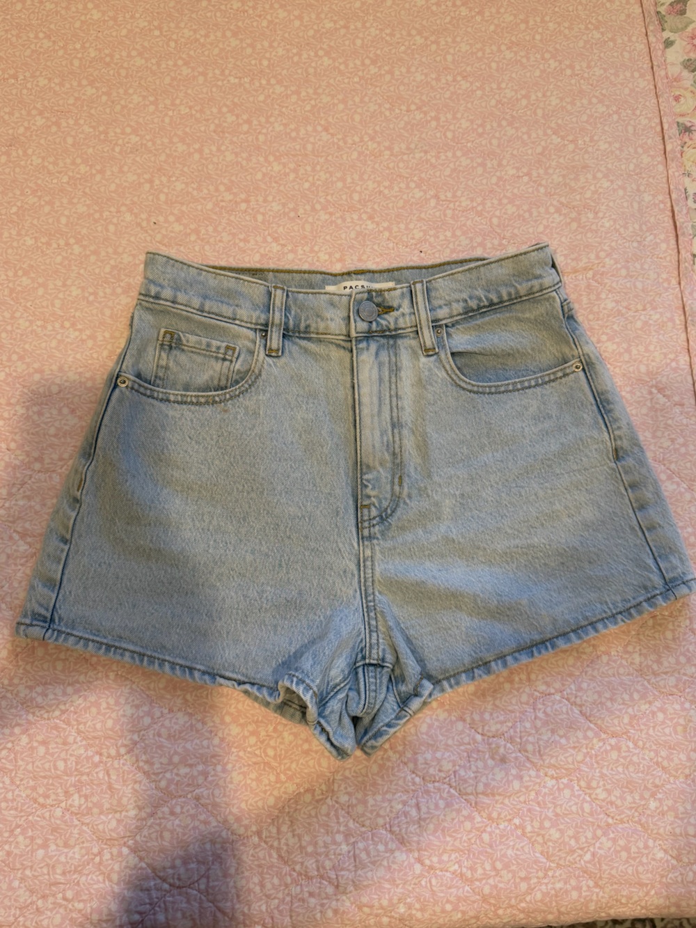 PacSun High-Rise Denim Shorts